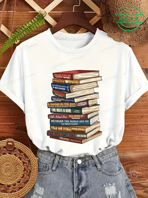 Casual Graphic T-Shirt Honouring Black History