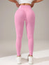 Seamless High Waist Yoga Leggings with Butt-Lifting Design