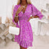 Women’s Bohemian Nipped Waist Summer Dress