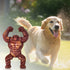 Indestructible Gorilla Dog Chew Toy for Medium Dogs