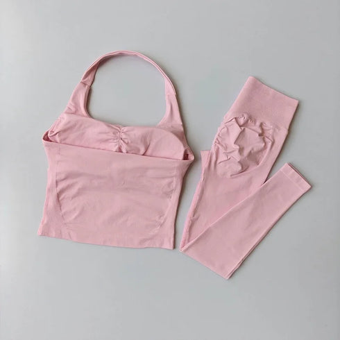High-Waisted Butt-Lifting Fitness Set