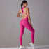 Hollow Backless Yoga Jumpsuit for Women