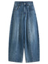 Premium Women's Straight Leg Jeans - Blue