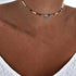 Summer Multilayer Handmade Necklace with Crystal Pendant