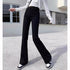 High Waist Flared Denim Trousers for Women