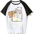 Y2K Cartoon Graphic T-Shirt for Women