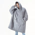 Oversized Hooded Fleece Hoodie Blanket for Women
