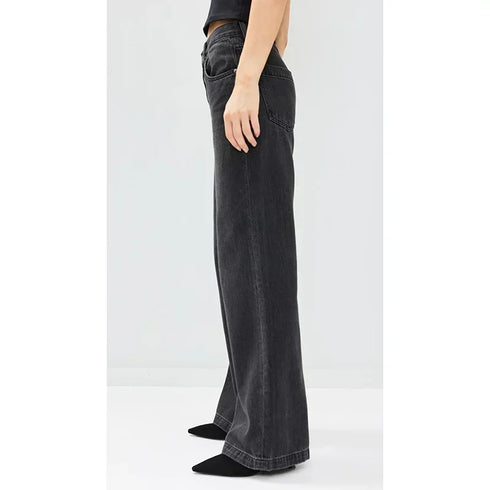 High Waist Straight Leg Jeans for Women