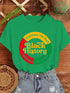 Black History Honouring The Past T-Shirt