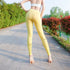 Women's Silky Sheer Leggings - High Elastic Ankle-Length