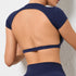 Hearuisavy Breathable Workout Crop Top for Women
