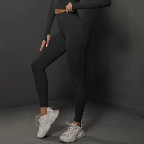 High Waist Seamless Yoga Leggings for Women