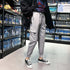 Women's Black Cargo Pants with Pockets