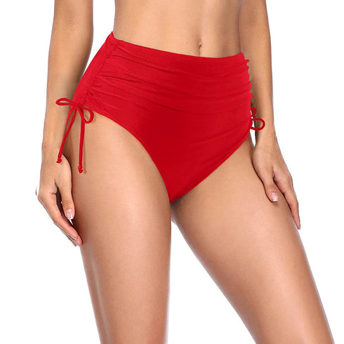 High Waist Full Coverage Bikini Bottoms