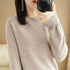Casual Knitted Pullover Sweater for Women
