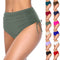 High Waist Full Coverage Bikini Bottoms