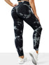 Women's High Waist Seamless Tie-Dye Yoga Leggings
