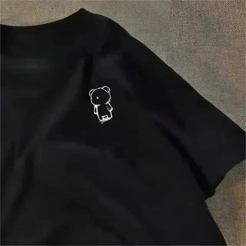 Summer Printed Short Sleeve T-Shirt for Women