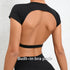Hearuisavy Breathable Workout Crop Top for Women