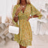 Women’s Bohemian Nipped Waist Summer Dress