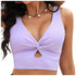 Women's Solid Colour Push Up Bikini Top