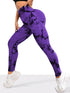 Women's High Waist Seamless Tie-Dye Yoga Leggings