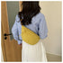 Corduroy Women Waist Bag Canvas Student Shoulder Crossbody Chest Bag Fanny Pack Fashion Phone Banana Female Bum Belt Bags