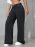 Plus Size Wide Leg Denim Jeans for Women