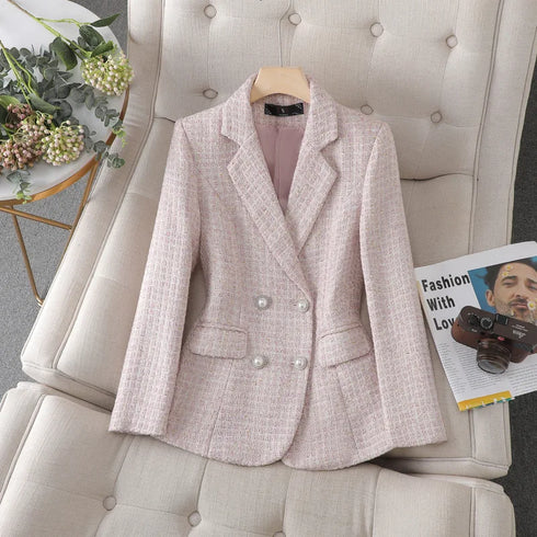 Luxury Ladies Tweed Blazer for Autumn/Winter