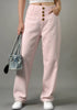 Women's Straight Leg Jeans in Versatile Pink