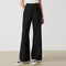 Women's High-Waisted Wide-Leg Denim Pants