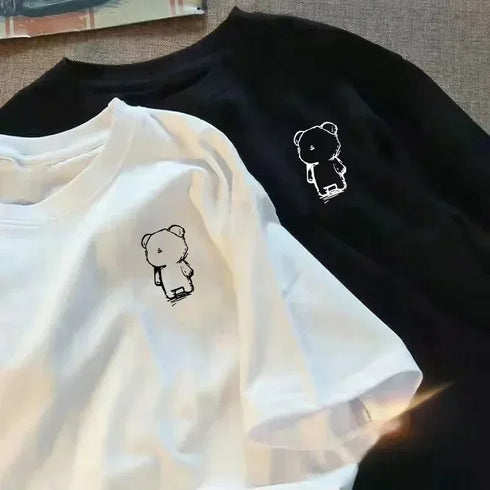 Summer Printed Short Sleeve T-Shirt for Women