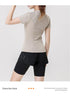 PHIGEER Open Back Long Sleeve Yoga Top for Women