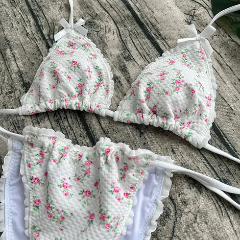 Mini Bowknot Bikini Set for Women
