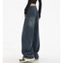 High Waist Baggy Denim Jeans for Women