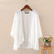 2023 ZANZEA Summer Fashion Cardigan Women 3/4 Sleeve Solid Blouse Casual Holiday Beach Holiday Kimonos Open Front Shirt Blusas