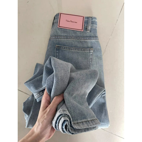 Women's Vintage Wide Leg Baggy Jeans