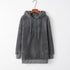 Women's Hooded Long-Sleeved Sweater Coat
