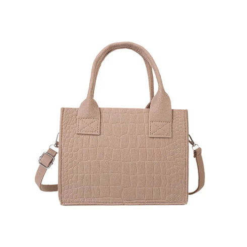 PU Leather Women's Crossbody Bag with Red Strap