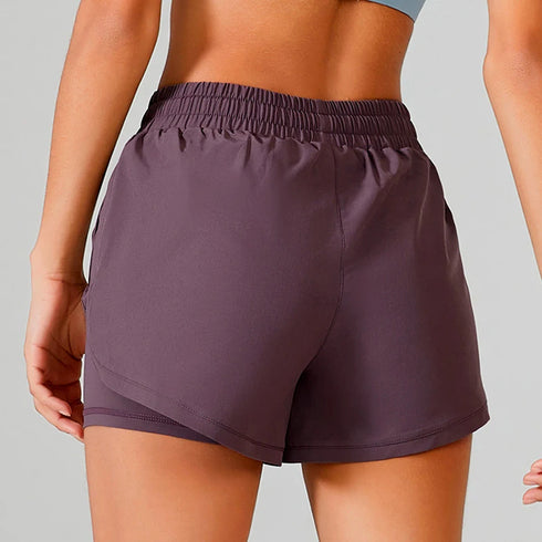 Neon Yoga Shorts for Women - High-Performance Activewear