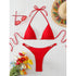 Stylish Chain Detail Bikini Set for Women