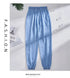 Plus Size Loose Fit Denim Yoga Pants