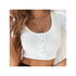 Elegant Short Sleeve Crop Top for Women