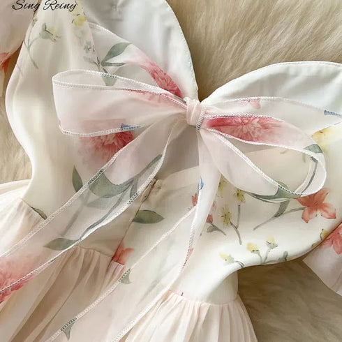 SINGREINY Off the Shoulder Sexy Strap Dress for Summer Elegance