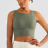 Nylon Women's Sports Bra Top for Yoga and Gym