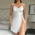 Summer Women's Mini Nightgown in White