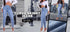 Plus Size High Waist Skinny Denim Pants