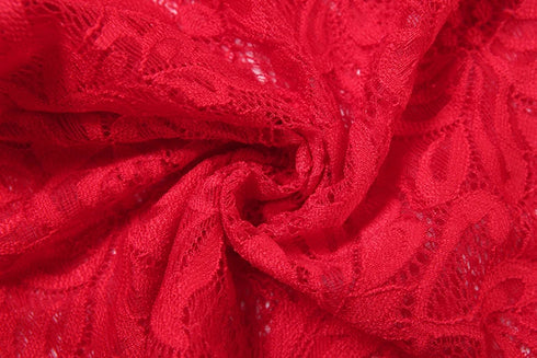 Black Jacquard Co-ord Set with Ruffled Crop Top & Shorts