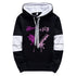 Girls Urban Fashion Hooded Sweatshirt with Butterfly Print