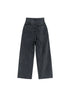 Black Loose Fit Wide Leg Denim Jeans